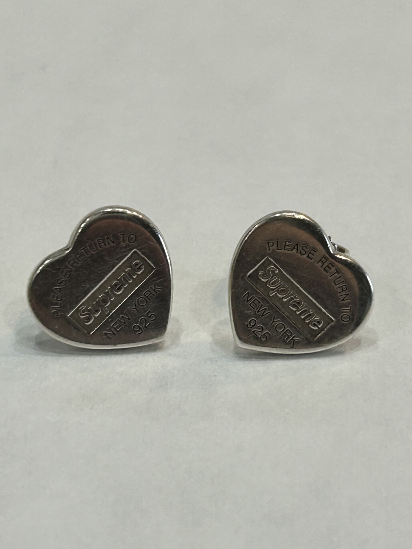 シュプリームとティファニー のコラボ シルバーピアス買取・質預かり