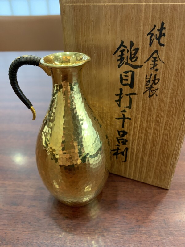 純金の徳利・千呂利買取 24金製の酒器を売るなら名古屋大須の質屋CLOAK