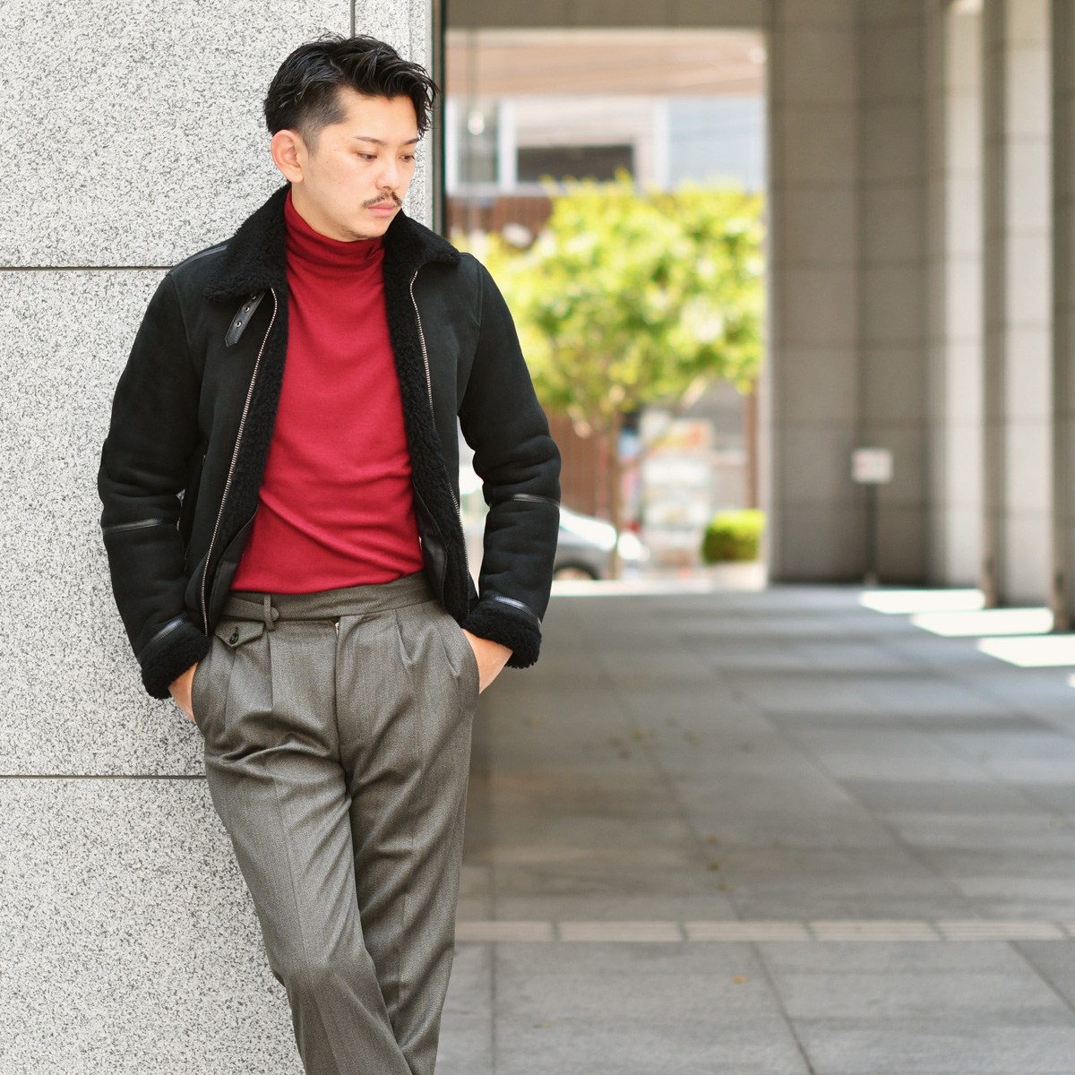 15周年ノベルティー付き TAGLIATORE【タリアトーレ】ムートンフライト