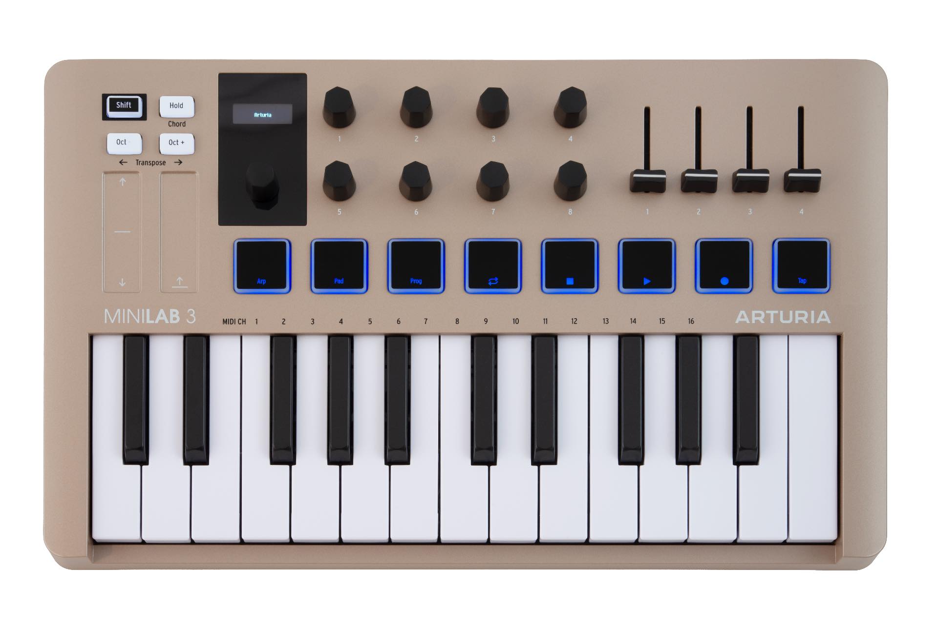 Arturia MINILAB 3 | 多彩な機能と各種ソフトウエアをバンドルした即