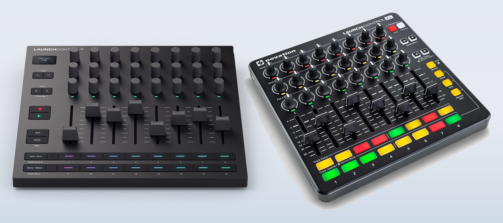 Novation Launch Control XL 3 | ルックスも操作性も刷新！有機EL