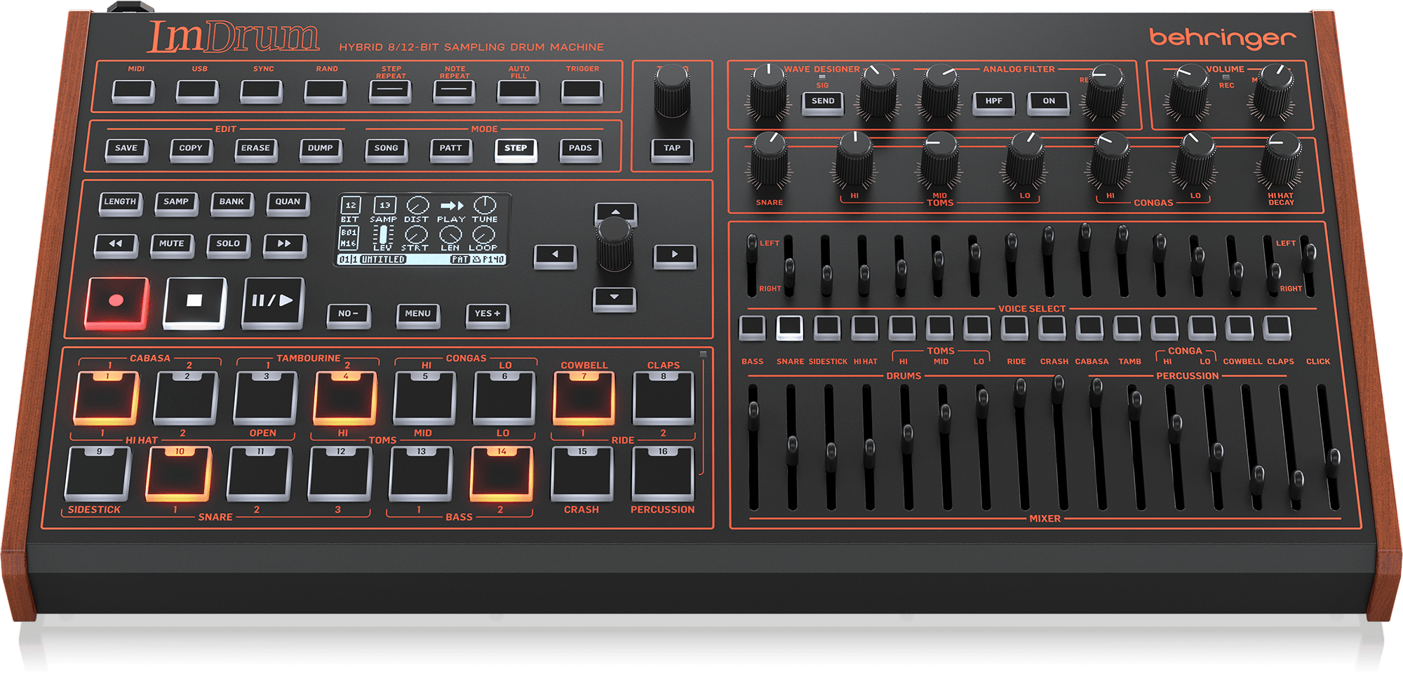 Behringer LM DRUM | 伝説のドラムマシン Linn LM-1 / LinnDrum / 9000