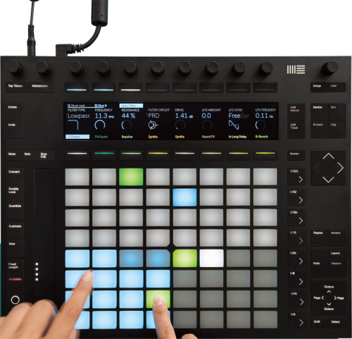 進化したハードウェアインストゥルメンツ Ableton Push2 | Digiland