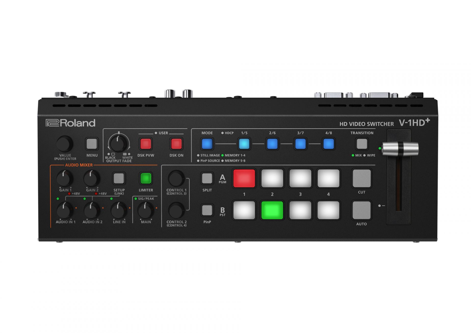 Roland V-1HD + | プロレベルのライブ配信ができるコンパクトなビデオ