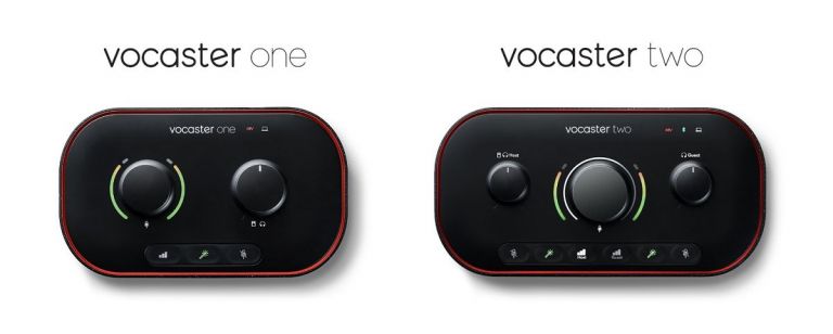 Focusrite Vocaster One / Two | 配信向けオーディオ