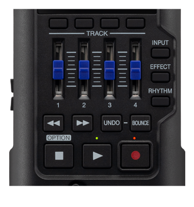 ZOOM R4 MultiTrak | 32bitフロート・オーディオ対応の4トラック小型