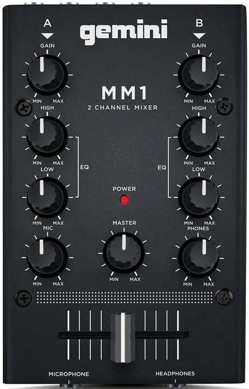価格も手頃！コンパクトDJミキサー Gemini DJ MM1 発売 | Digiland