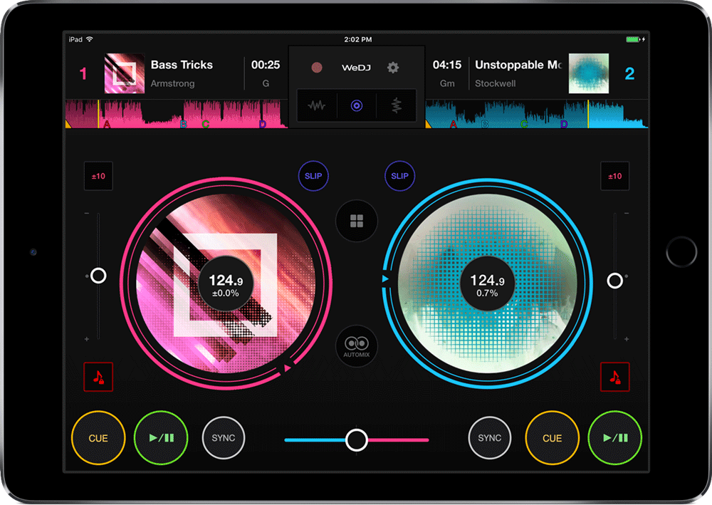 iPhone / iPadに最適なDJコントローラー PioneerDJ DDJ-WeGO4
