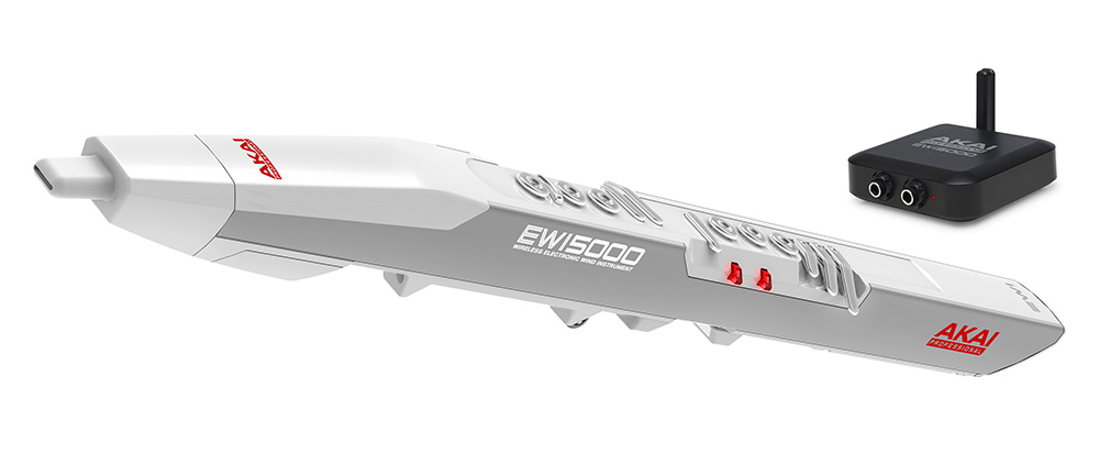 Akai EWI5000 White | ワイヤレスウインドシンセサイザー | Digiland