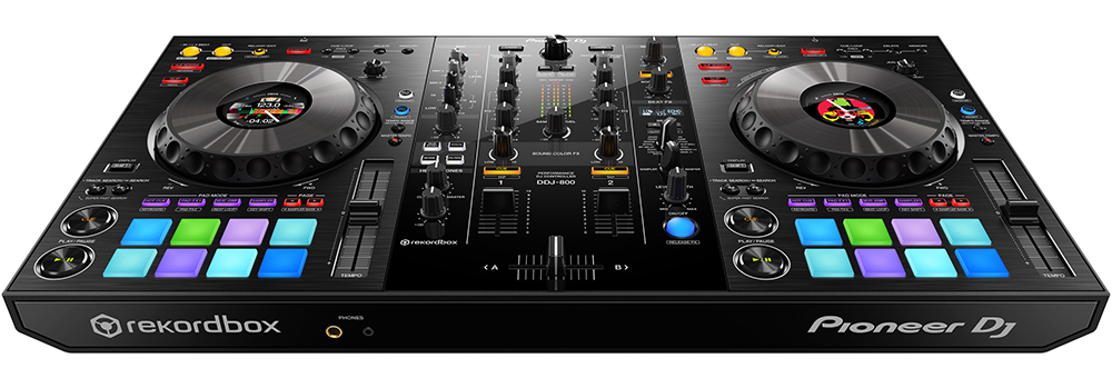 Pioneer DJ DDJ-800 | 上位機譲りの機能を搭載しながら軽量化したDJ