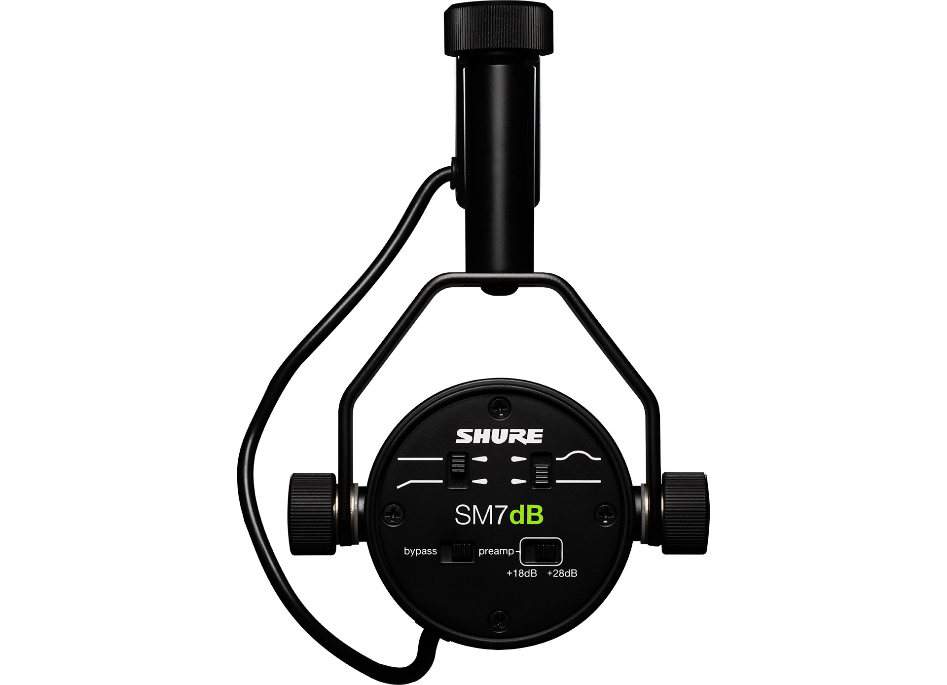 Shure SM7dB | SM7Bにプリアンプ内蔵し音量問題を解決する配信マイク