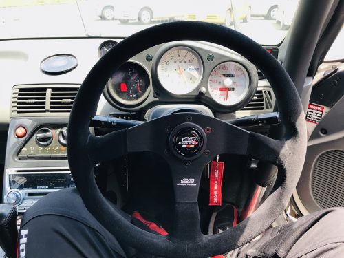 オーダー頂いていた「無限ステアリングバックスキンTYPE」が入荷して