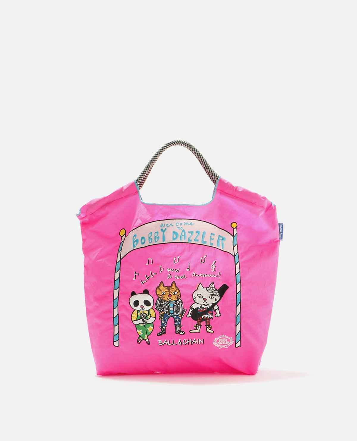 エコバッグ ボビーダズラー バンド Mサイズ ピンク｜ボールアンド