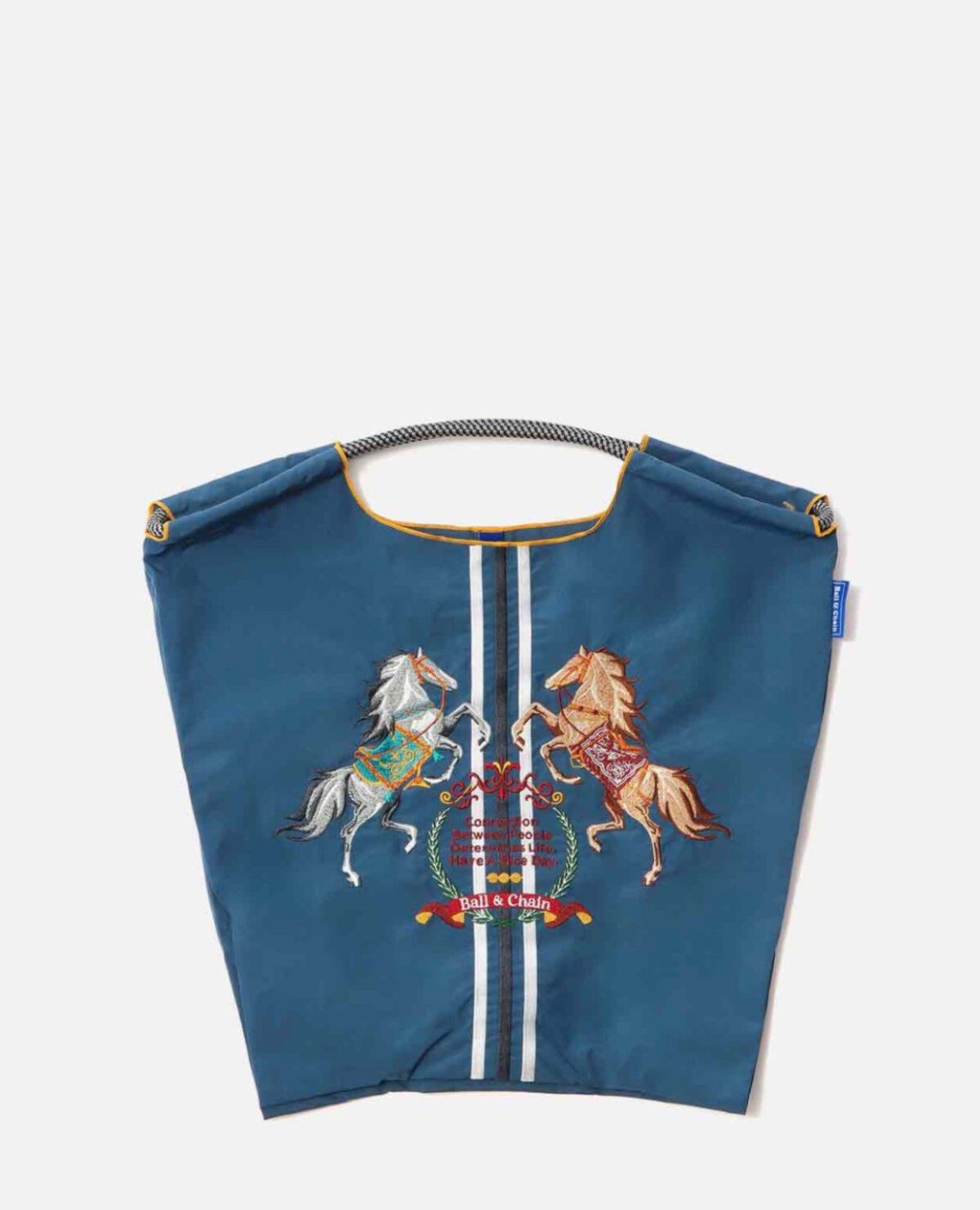 エコバッグ ツインホース トゥーホース 馬 Mサイズ｜ボールアンド