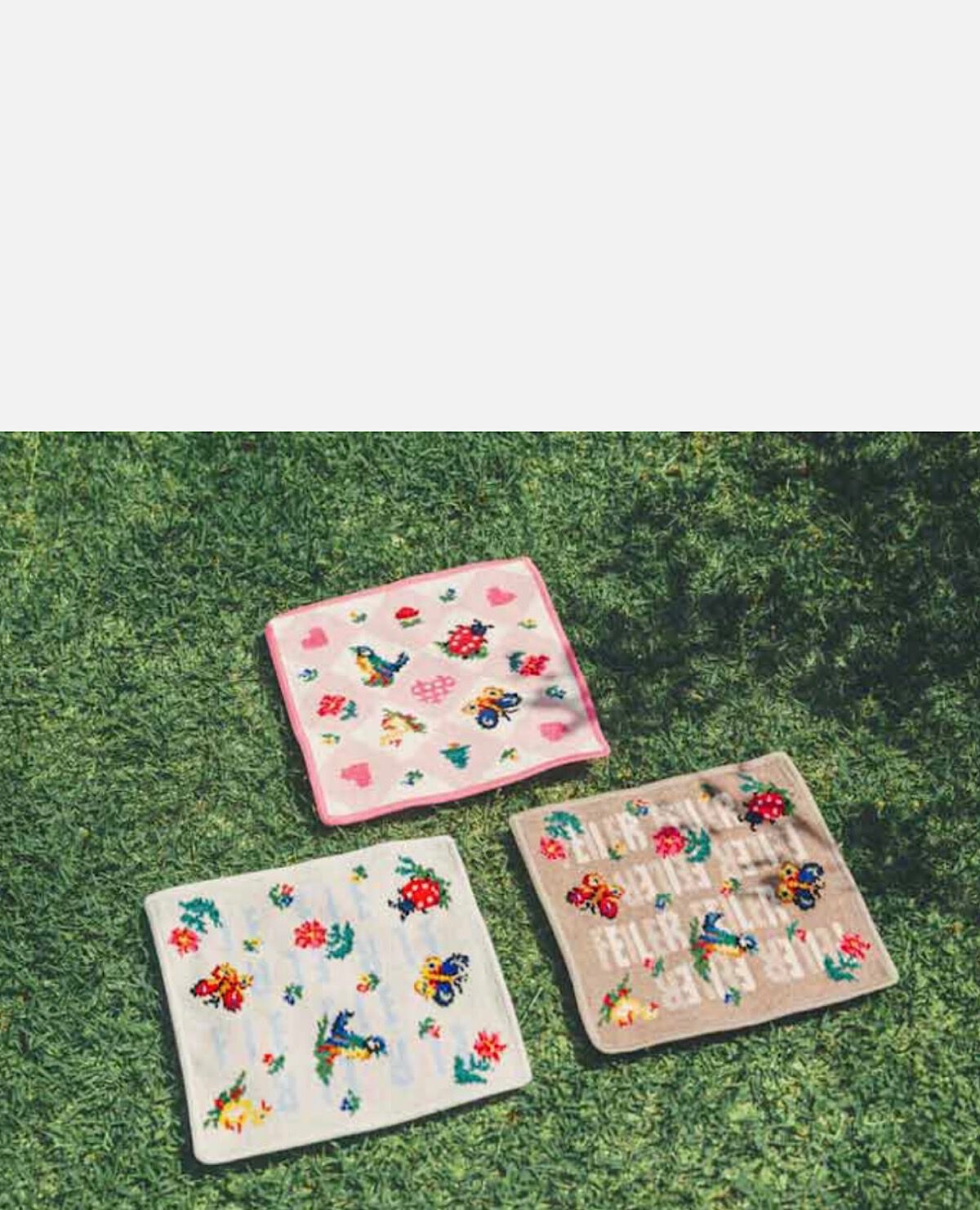 フェイラーアンドハイジ ハイジ ハンカチ アイボリー｜フェイラー