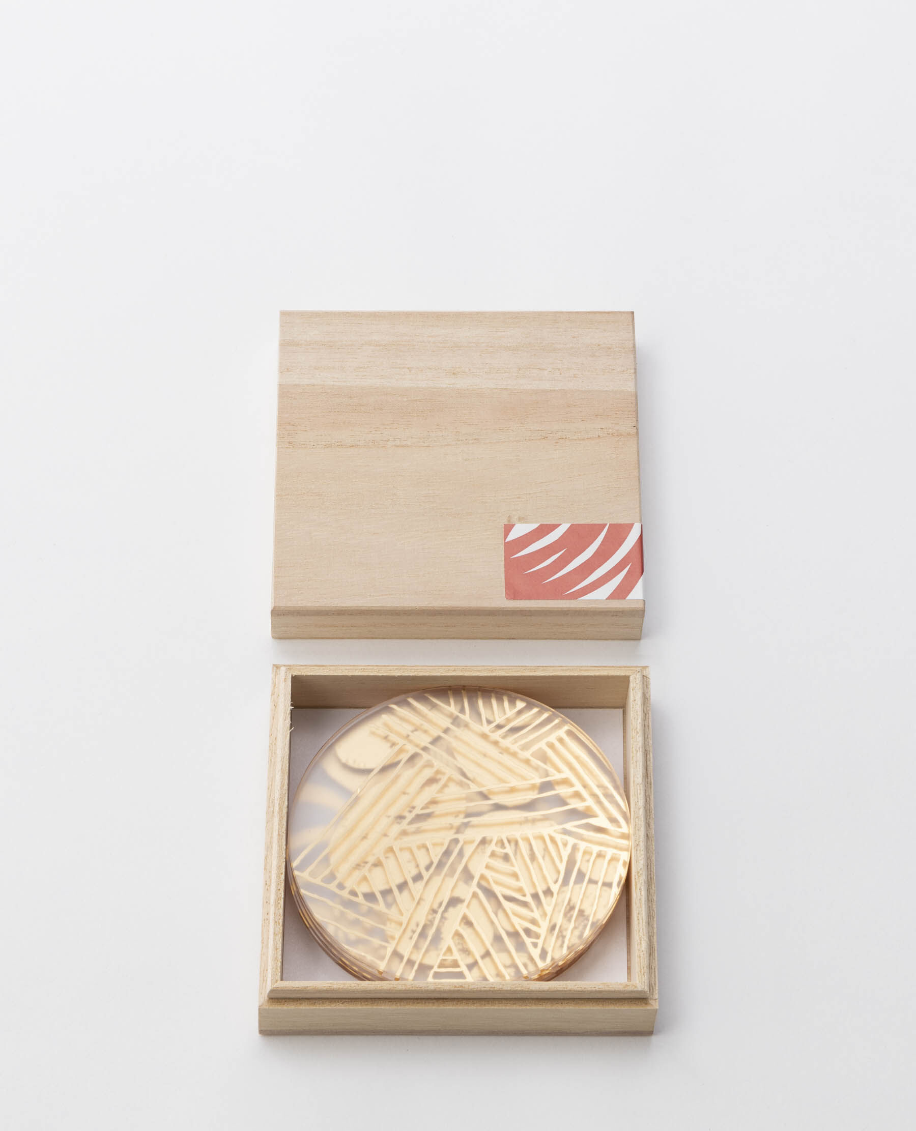 箔 コースター 4枚セット｜トウメイ / toumei コースター・その他