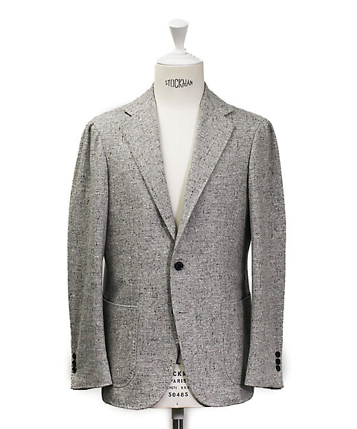 ツイード グレージュジャケット S／RT055F56U | RING JACKET