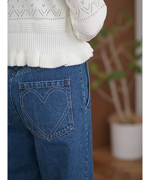 予約販売】ハートデニム【4月中旬以降お届け】 | TREFLE+1 (Women