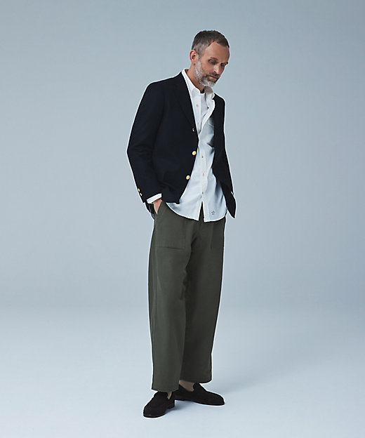 定番 ／ 不朽の名作】ペピンメリノサキソニー ブレザー ／ 金ボタン