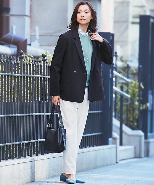 Oggi3月号掲載／セットアップ対応】 ライトクロス ジャケット