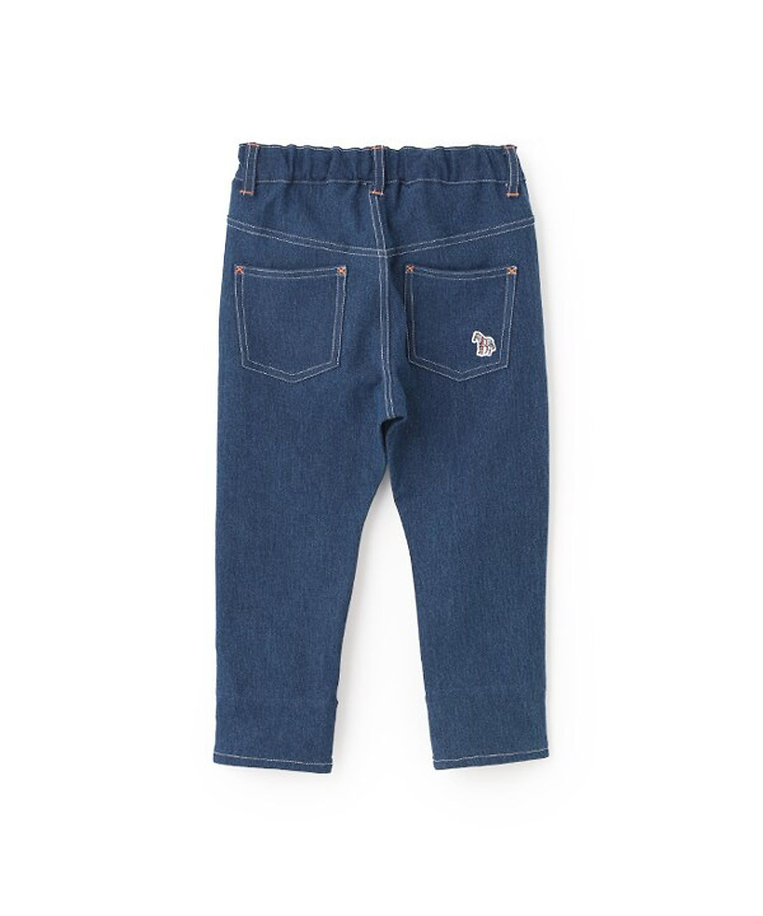 カットデニム裾ストライプ8分丈パンツ 3551101 | Paul Smith