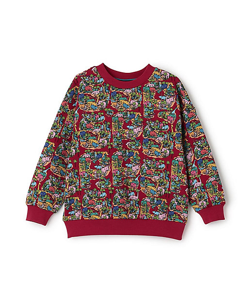 アニマル島裏毛ルーズトレーナー 3553225 | Paul Smith Junior