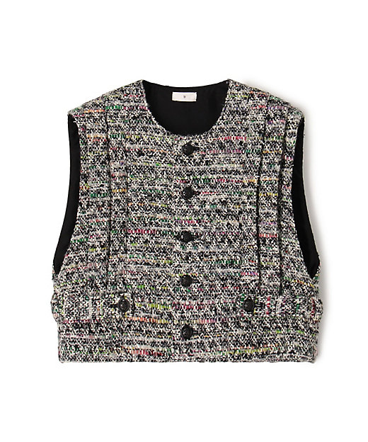 ツイードショートジレ | TOMORROWLAND .B (Women)/トゥモローランド