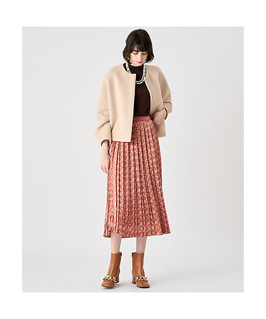 アルパカヘリンボンショートコート | ANAYI/アナイ | 三越伊勢丹