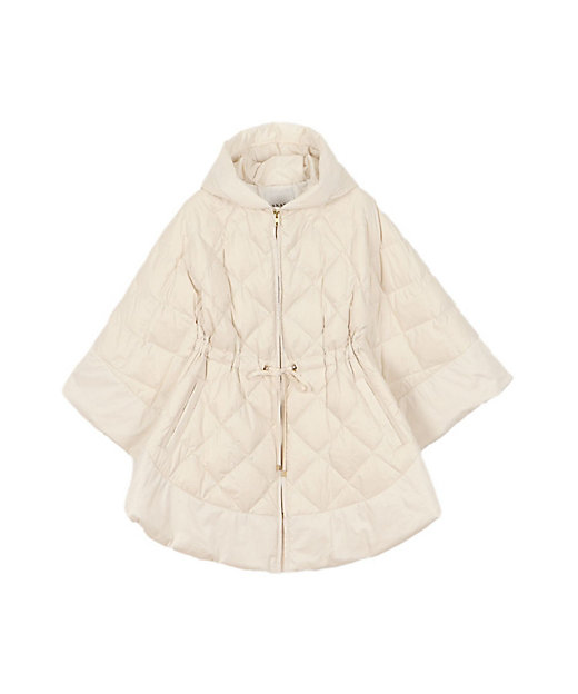 キルティングフードダウンポンチョ | ANAYI/アナイ | 三越伊勢丹