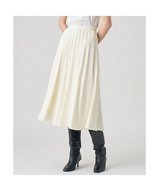 フェイクスエードプリーツスカート | ANAYI/アナイ | 三越伊勢丹