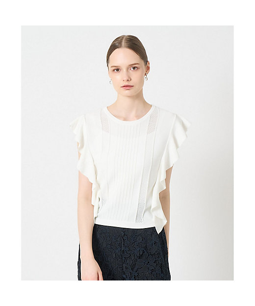 ビラテラールラッフル プルオーバー | ANAYI/アナイ | 三越伊勢丹