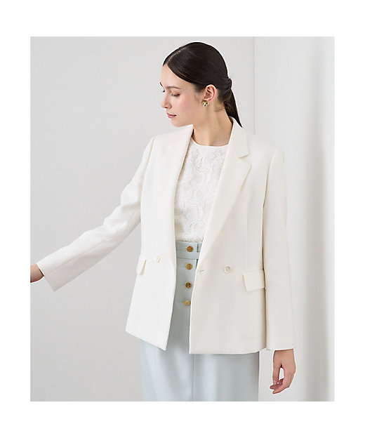 セットアップ対応商品】バスケットツイードダブル ジャケット | ANAYI