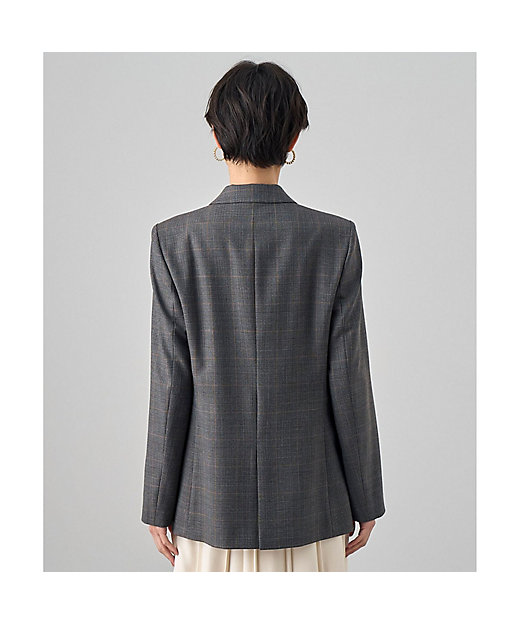 セットアップ対応商品】サキソニーストレッチダブルジャケット | ANAYI