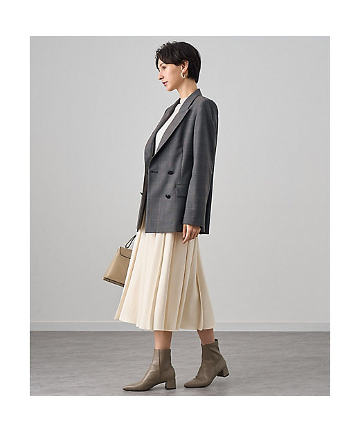 セットアップ対応商品】サキソニーストレッチダブルジャケット | ANAYI