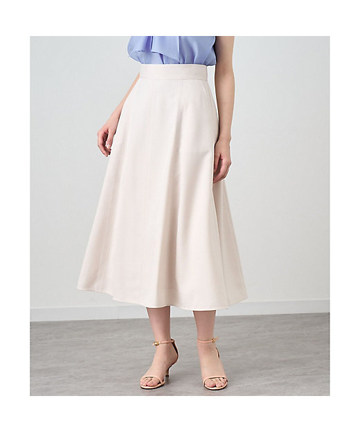 リネン調オックスフレアスカート | ANAYI/アナイ | 三越伊勢丹