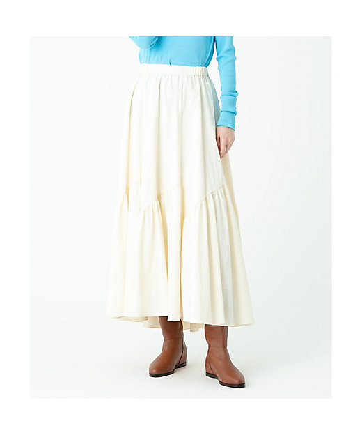 バイヤス切替ギャザースカート | allureville (Women)/アルアバイル