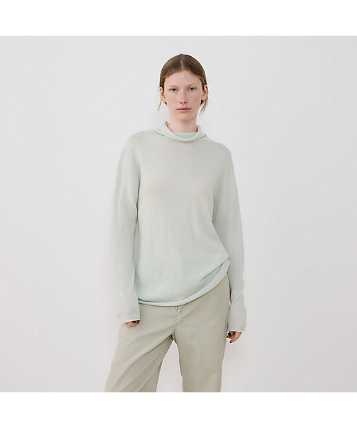 スコットランドカシミヤ タートルネックプルオーバー | GALERIE VIE