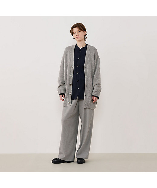 ファインウール Vネックカーディガン | GALERIE VIE (Women