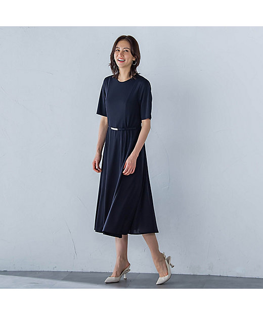 フィットアンドフレアワンピース≪洗濯機で洗える≫ | LAUTREAMONT