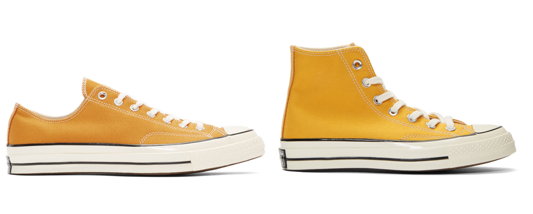 人気色は伊達じゃない！コンバース『CT70』サンフラワーを写真で