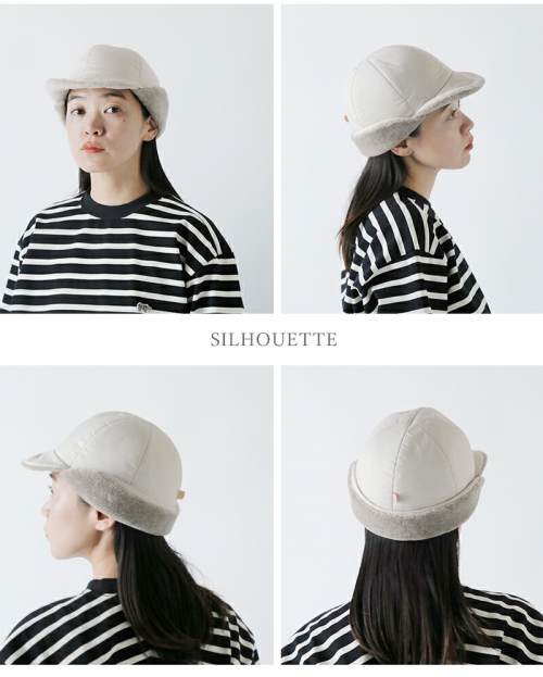 mature ha. マチュアーハ エコ パディッド キャップ “eco padded cap