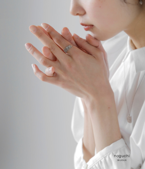 noguchi BIJOUX ノグチ ホワイトダイヤモンド リング nn1224 | iroma