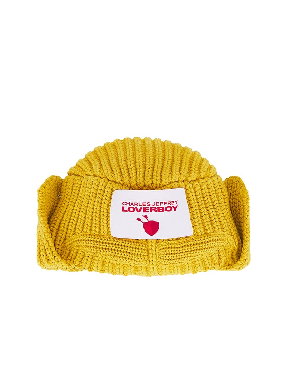 Charles Jeffrey LOVERBOY Barbarian Beanie in Yellow | FWRD