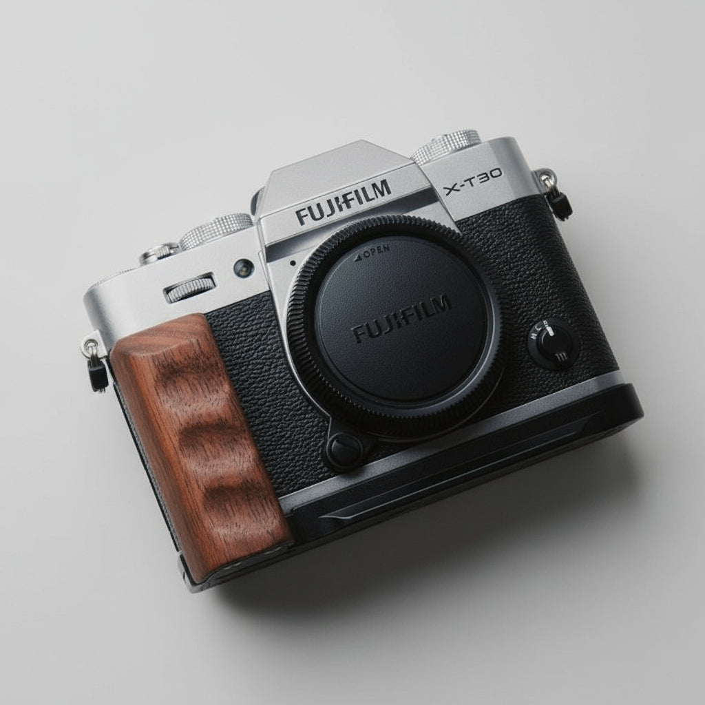 Fujifilm X-T30III (Mark 3) Wooden Grip | Ergonomic L-Grip