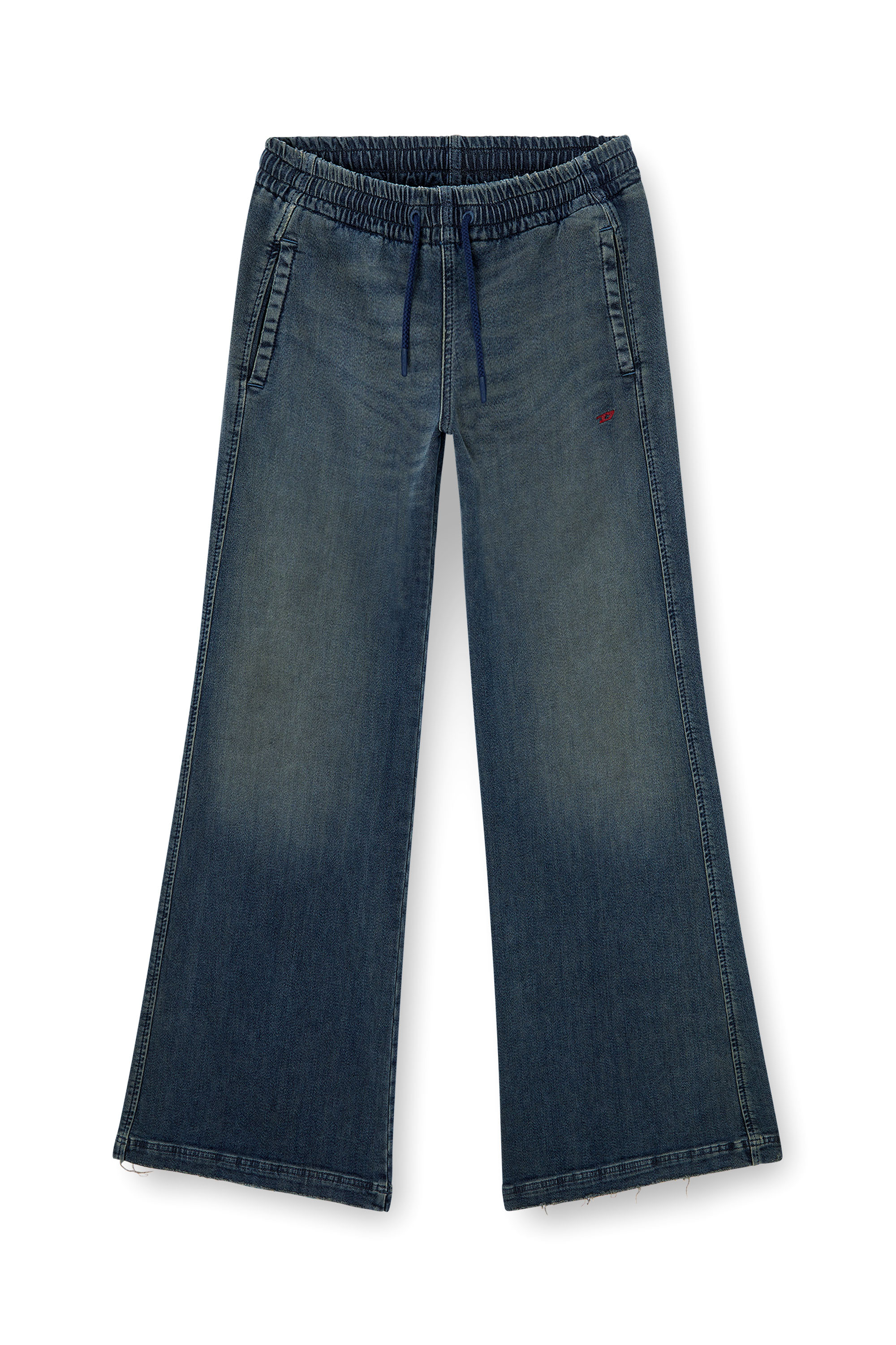 1996 D-Sire Women: Cargo Jeans with pockets, medium blue | Diesel