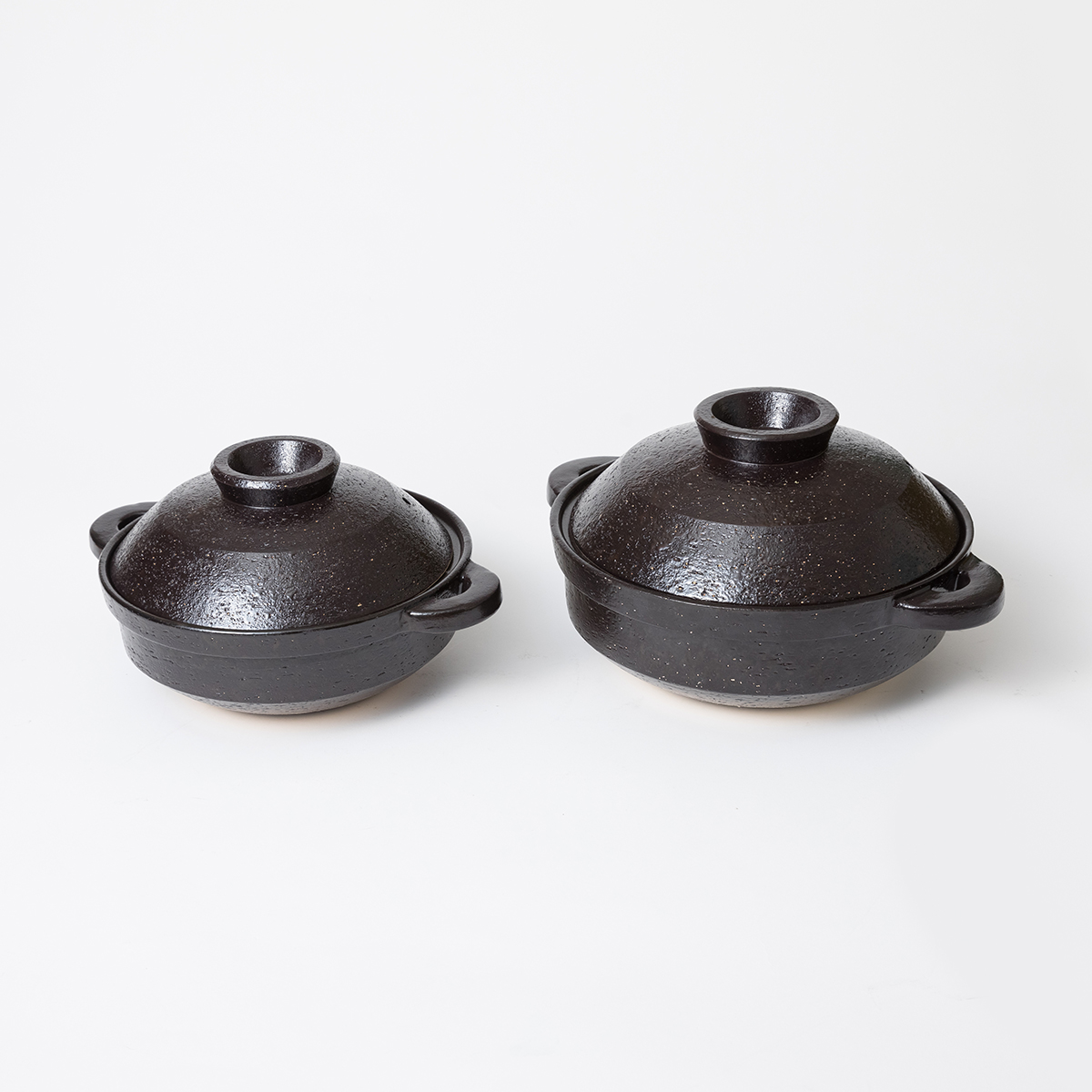 長谷園】 IH対応ヘルシー蒸し鍋 黒釉 小 | itomani（いとまに）｜日常