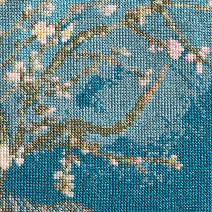 3/10予約】クロスステッチフレーム＜ゴッホの花咲くアーモンドの木の枝