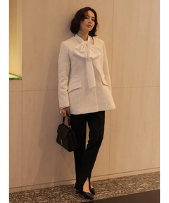 ブレードノーカラーツイードジャケット | ジャケット | Arpege story