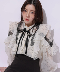 オフショルレースマーメイドワンピース | ドレス | Rirandture（リ