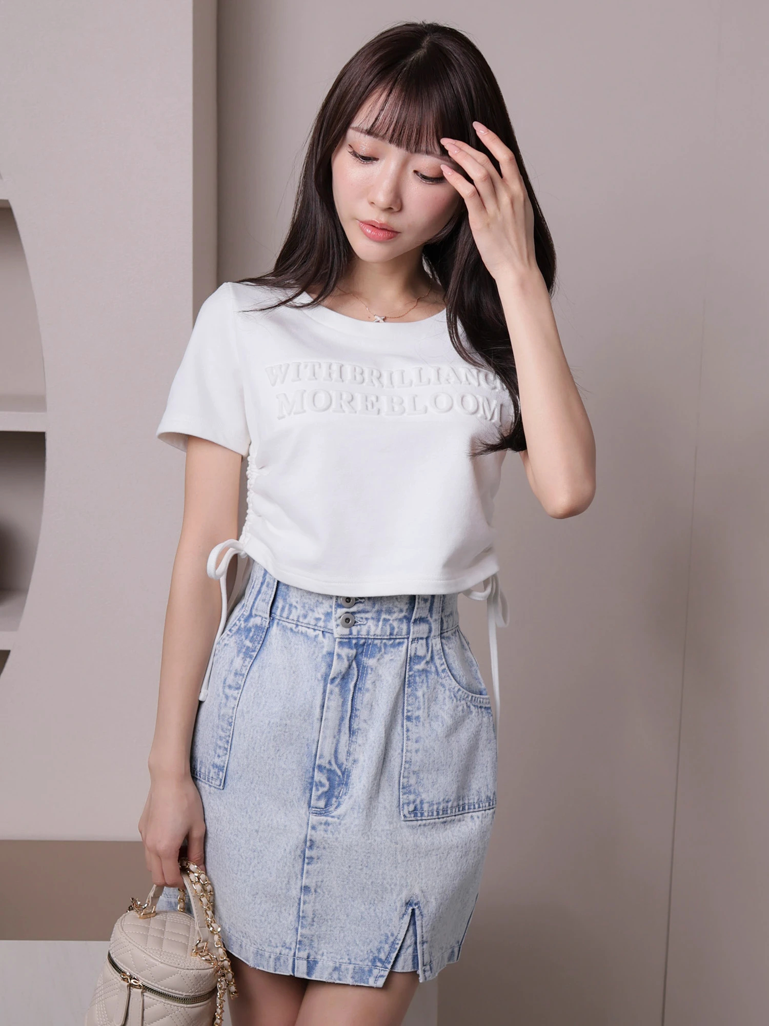 LIP SERVICE（リップサービス）｜ lady denimミニスカート アイテムの